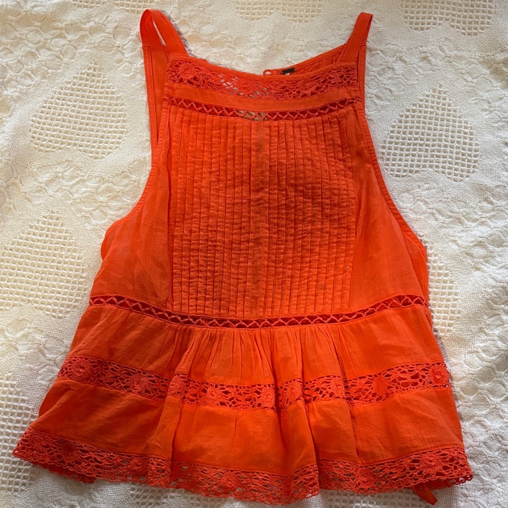 Free People Lace Top